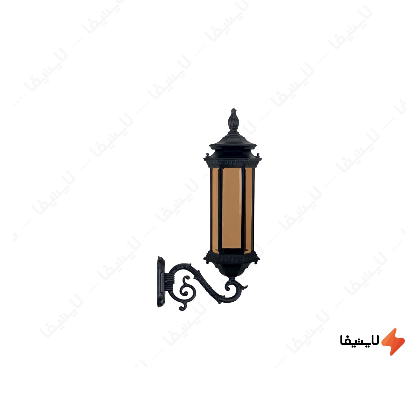 چراغ دیواری پارکی تکشیدفام مدل معب چراغ-دیواری-پارکی-تکشیدفام-مدل-معبد-سورنا-کد-1402-16