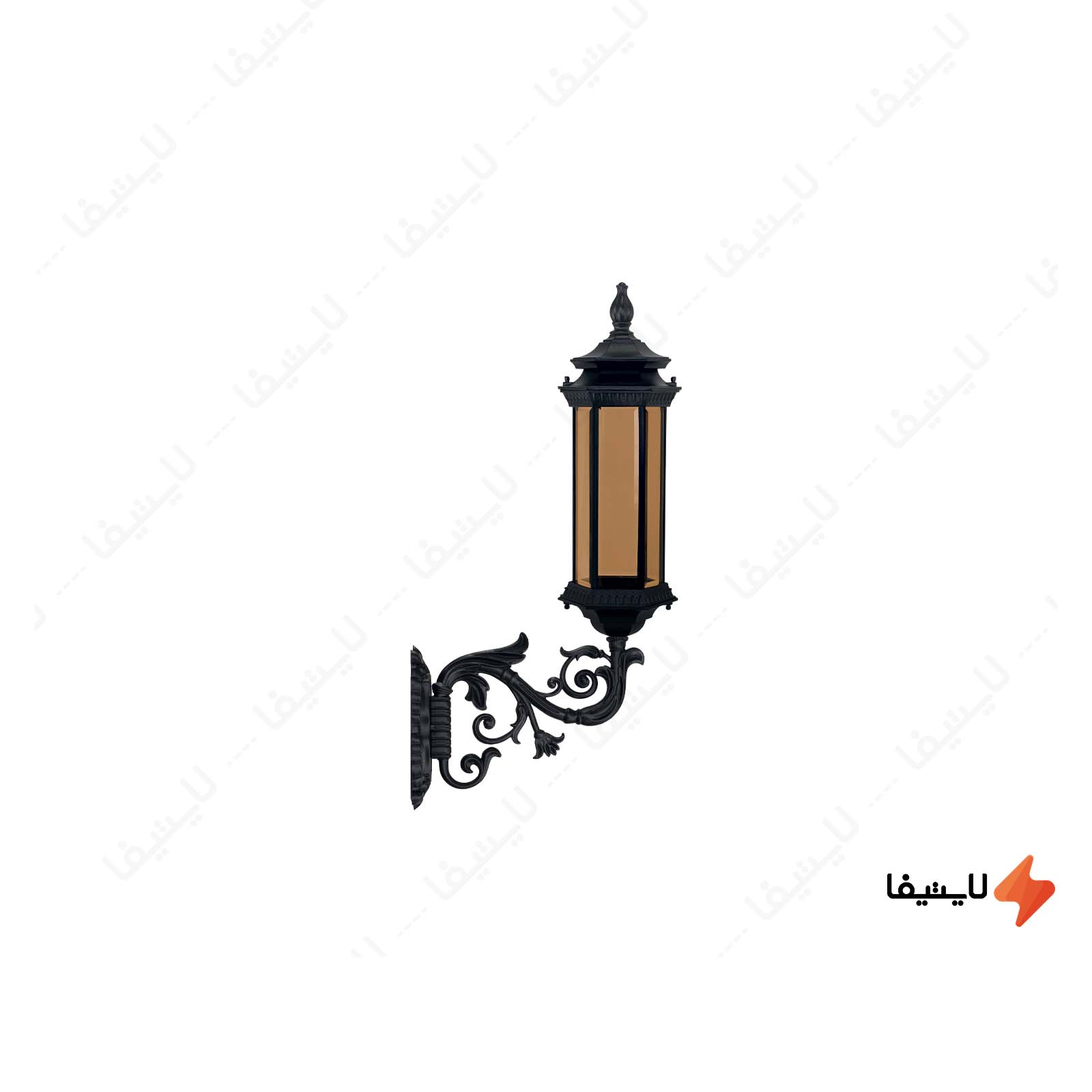چراغ دیواری پارکی تکشیدفام مدل معب چراغ-دیواری-پارکی-تکشیدفام-مدل-معبد-سورنا-کد-1404-16