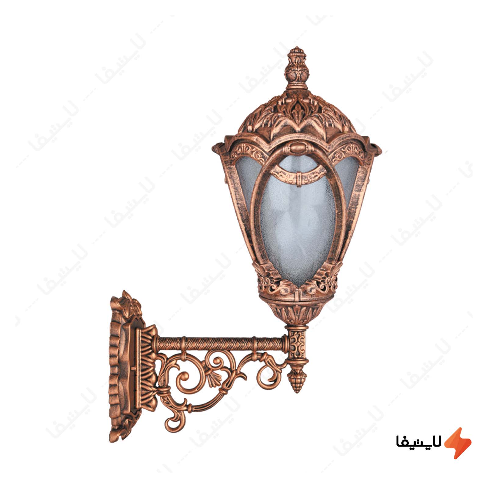 چراغ دیواری پارکی تکشیدفام مدل مهر چراغ-دیواری-پارکی-تکشیدفام-مدل-مهرگان-کد-8705-16