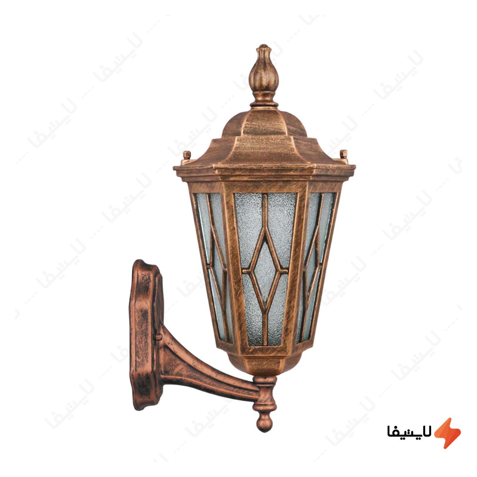 چراغ دیواری پارکی تکشیدفام مدل ویس چراغ-دیواری-پارکی-تکشیدفام-مدل-ویسپر-کد-7206-16