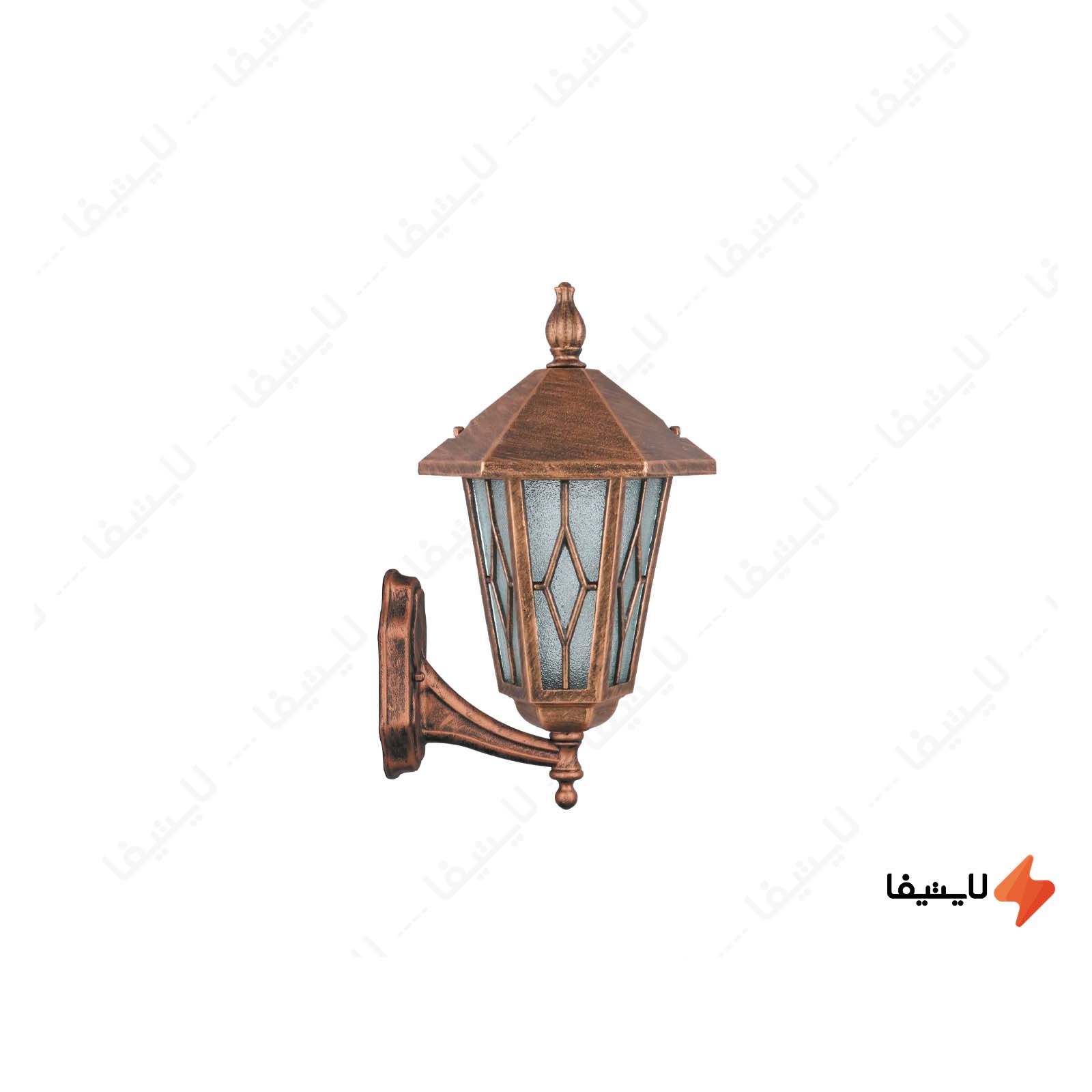 چراغ دیواری پارکی تکشیدفام مدل ویک چراغ-دیواری-پارکی-تکشیدفام-مدل-ویکتور-کد-7606-16