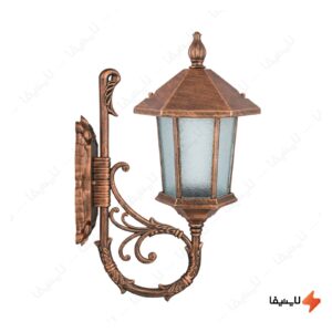 چراغ-دیواری-پارکی-تکشیدفام-مدل-ویکتوریا-کد-7503-16