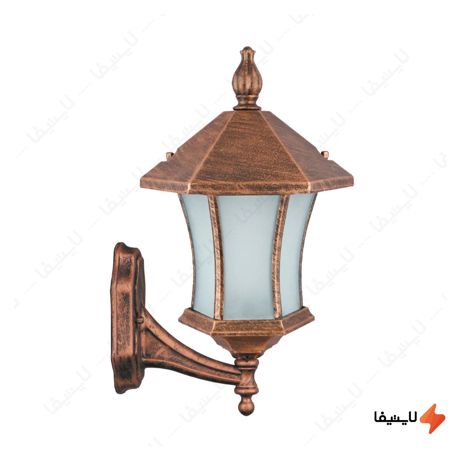 چراغ دیواری پارکی تکشیدفام مدل ویک چراغ-دیواری-پارکی-تکشیدفام-مدل-ویکتوریا-کمرباریک-کد-8206-16