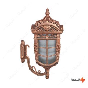 چراغ-دیواری-پارکی-تکشیدفام-مدل-پادرا-کد-8901-16