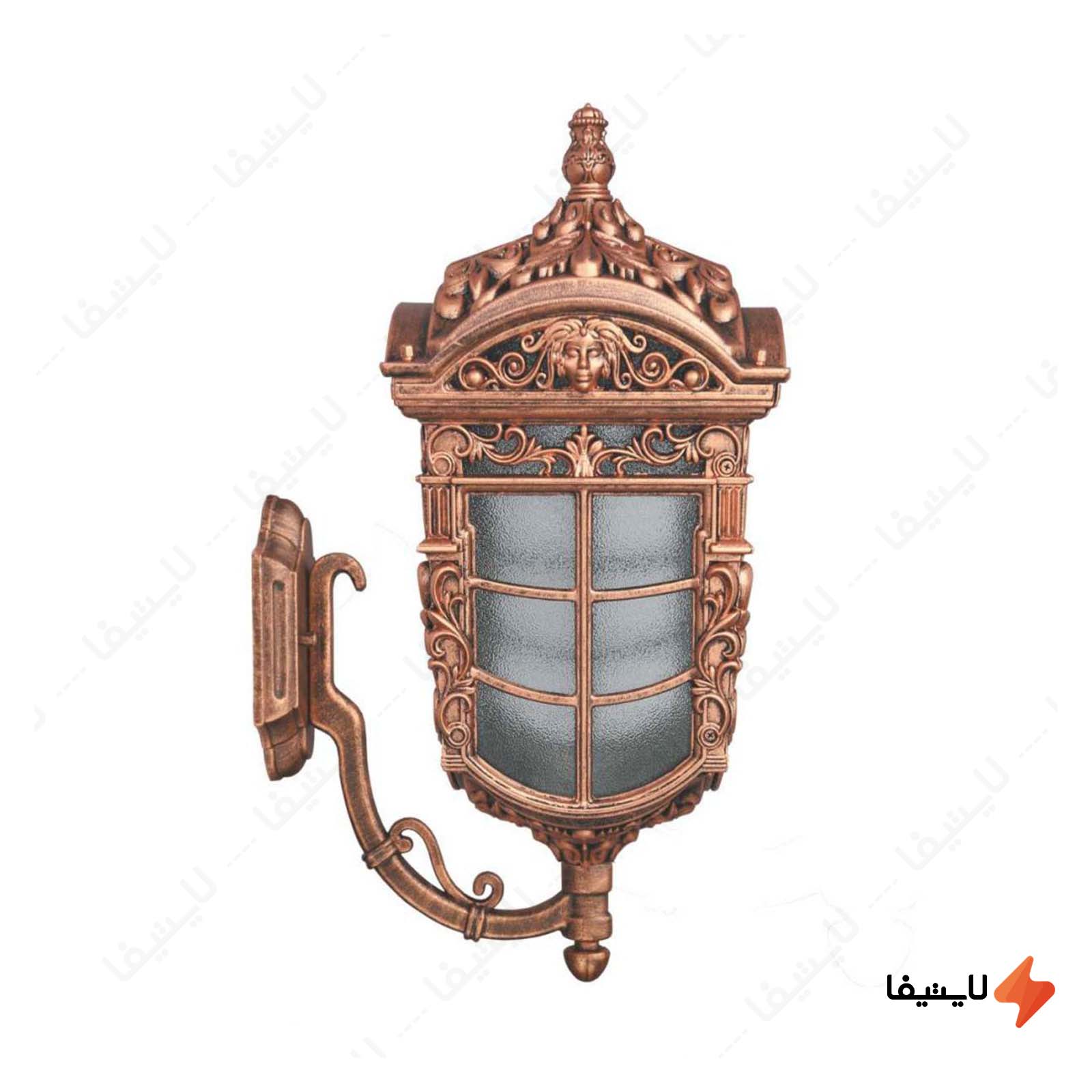 چراغ دیواری پارکی تکشیدفام مدل پاد چراغ-دیواری-پارکی-تکشیدفام-مدل-پادرا-کد-8901-16