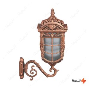 چراغ-دیواری-پارکی-تکشیدفام-مدل-پادرا-کد-8902-16