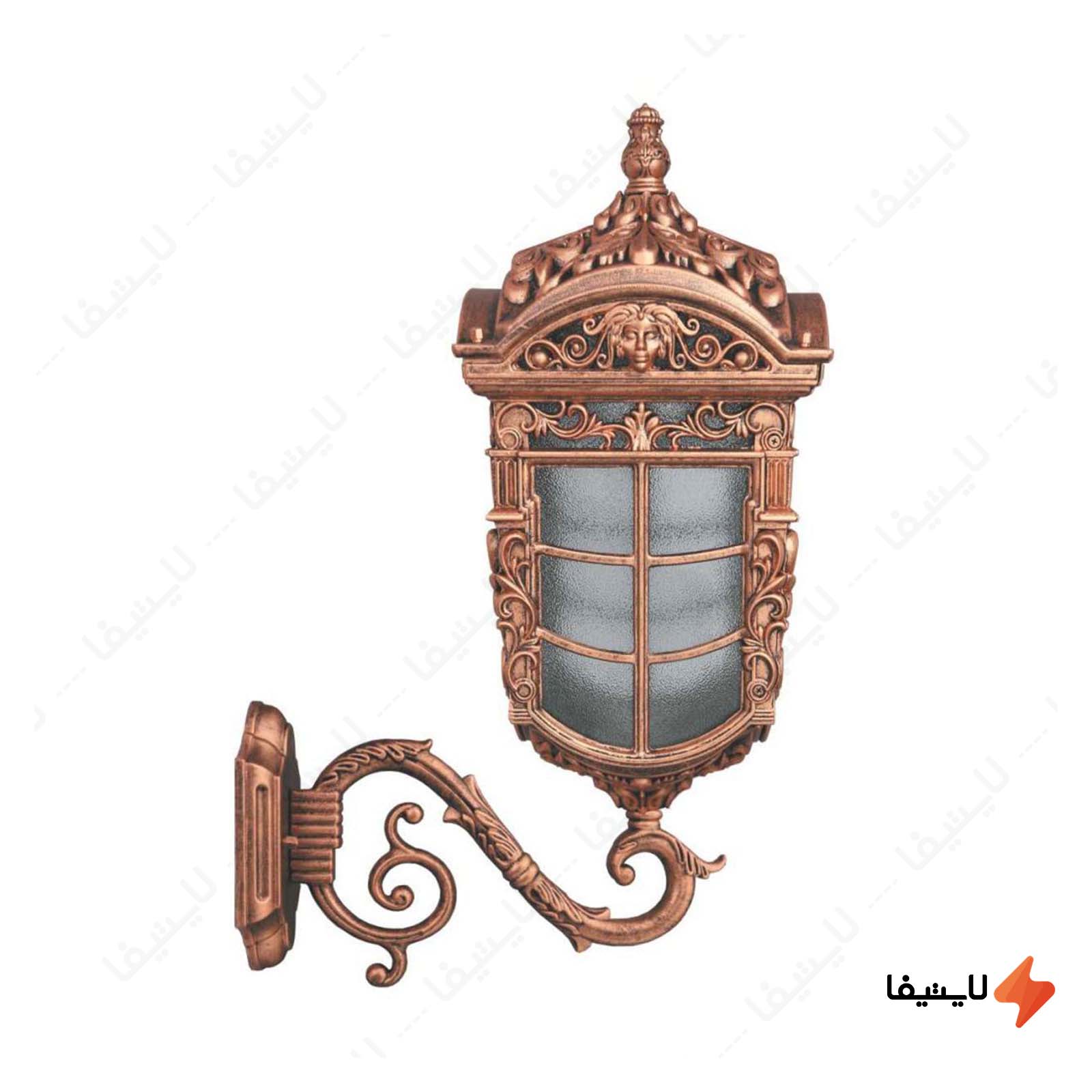 چراغ دیواری پارکی تکشیدفام مدل پاد چراغ-دیواری-پارکی-تکشیدفام-مدل-پادرا-کد-8902-16
