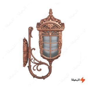 چراغ-دیواری-پارکی-تکشیدفام-مدل-پادرا-کد-8903-16