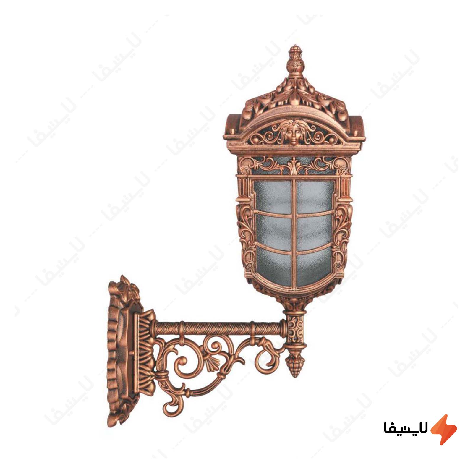 چراغ دیواری پارکی تکشیدفام مدل پاد چراغ-دیواری-پارکی-تکشیدفام-مدل-پادرا-کد-8905-16