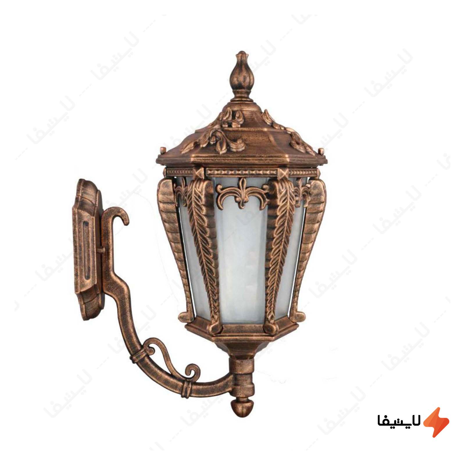 چراغ دیواری پارکی تکشیدفام مدل پال چراغ-دیواری-پارکی-تکشیدفام-مدل-پالیز-کد-8501-16