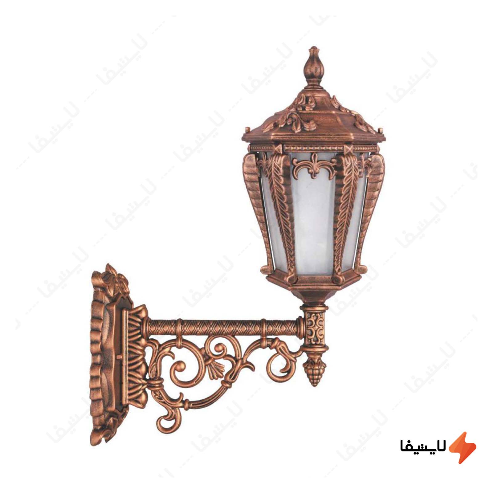 چراغ دیواری پارکی تکشیدفام مدل پال چراغ-دیواری-پارکی-تکشیدفام-مدل-پالیز-کد-8505-16