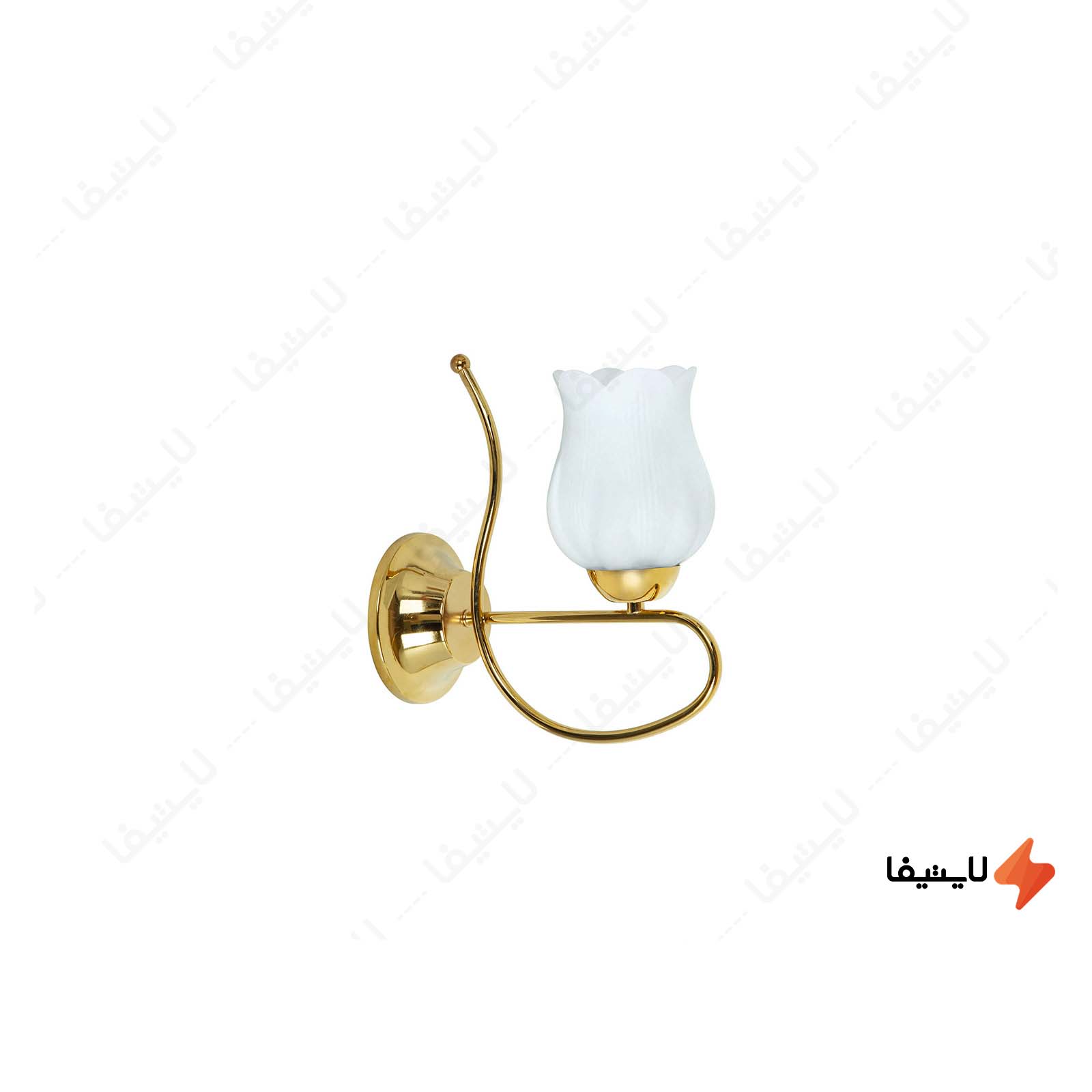 چراغ دیواری چشمه نور مدل A814/1W چراغ-دیواری-چشمه-نور-مدل-A8141W