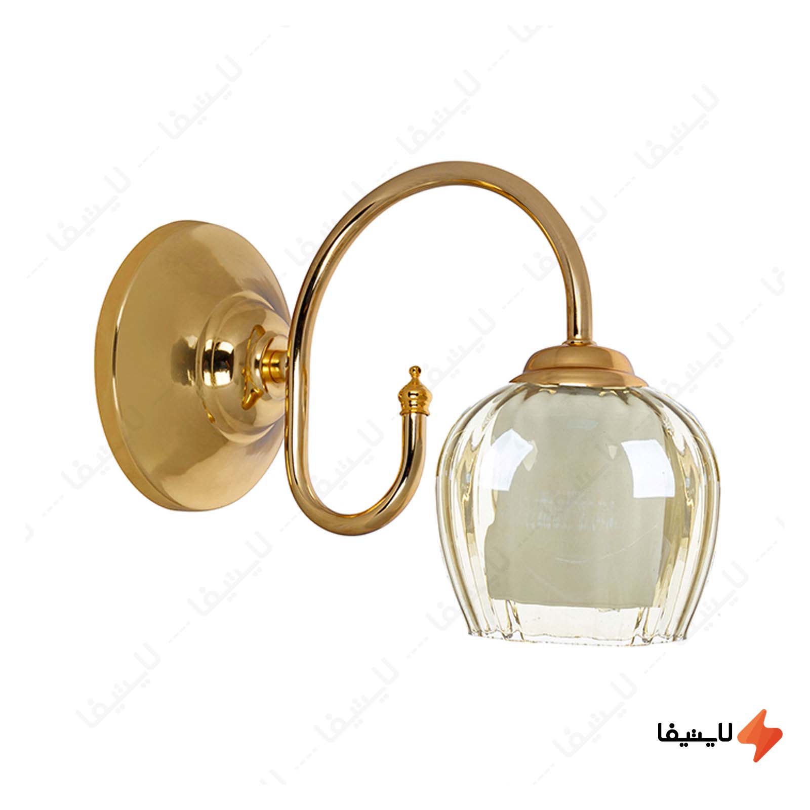 چراغ دیواری چشمه نور مدل A817/1W چراغ-دیواری-چشمه-نور-مدل-A8171W