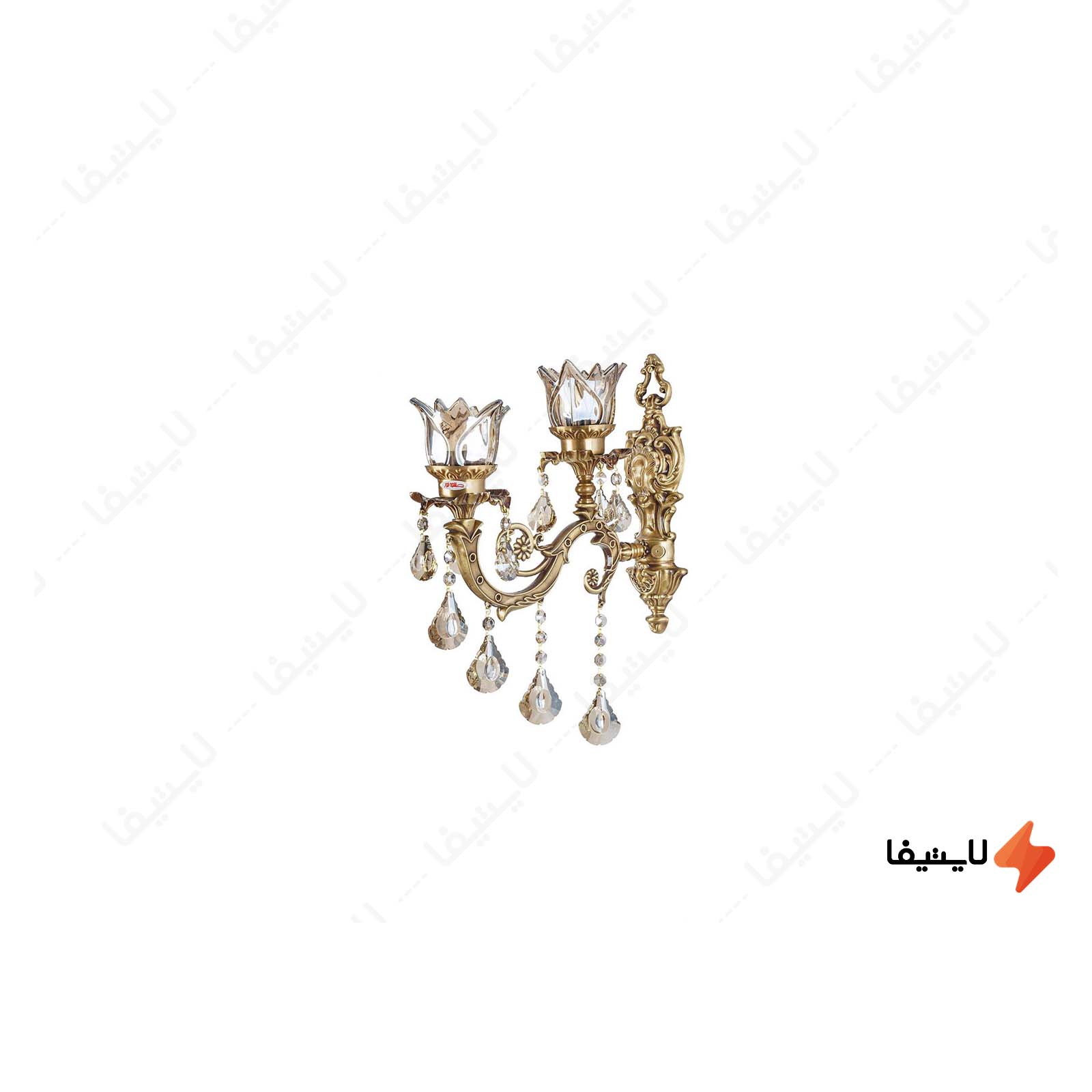 چراغ دیواری دایکاست آلومینیوم چشمه چراغ-دیواری-چشمه-نور-کد-S35961-1W-A