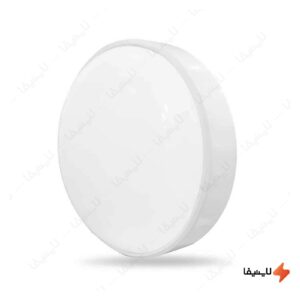 چراغ-دیواری-گرد-روکار-24-وات-ضد-بخار-یکتا-افروز