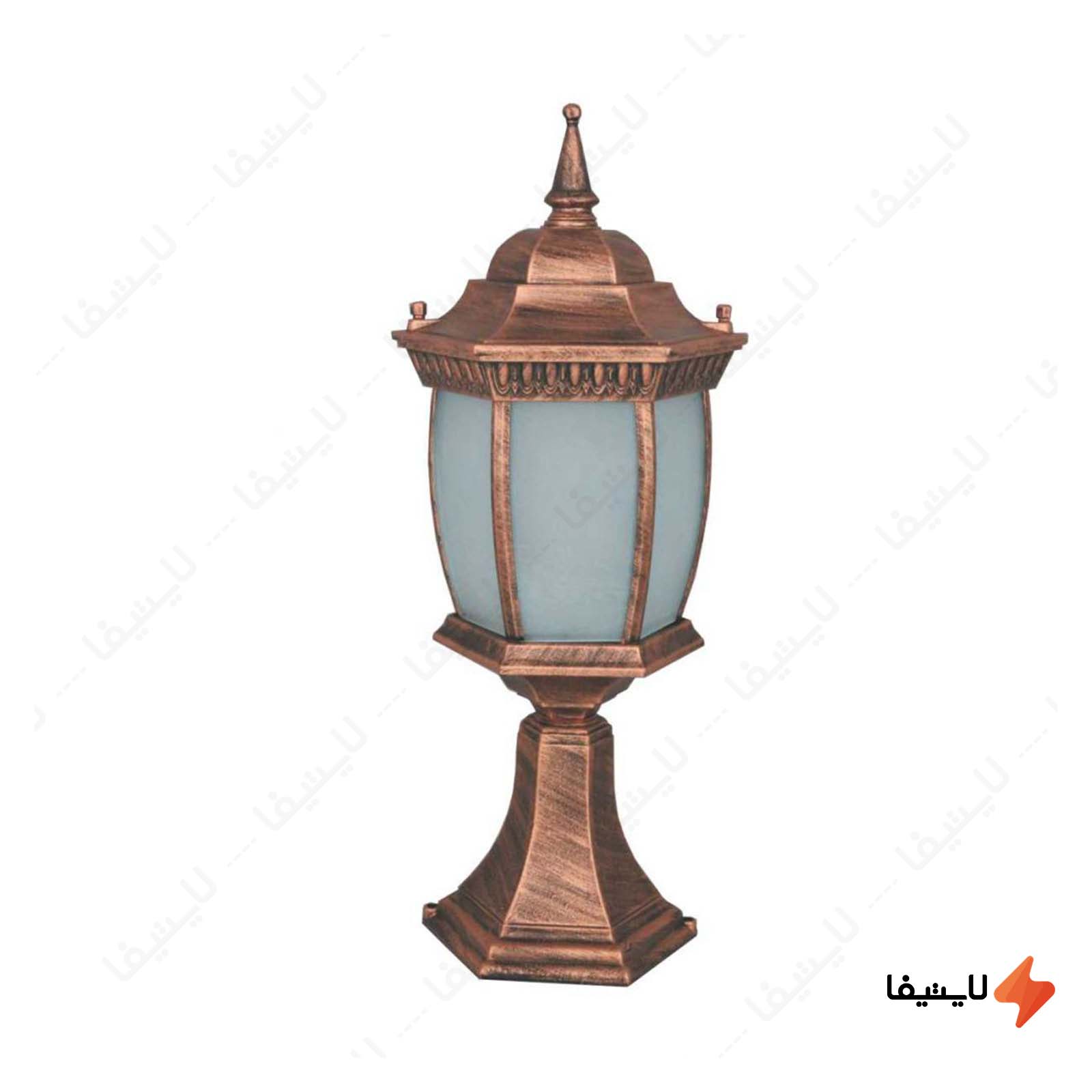 چراغ سردری حیاطی و پارکی تکشیدفام م چراغ-سردری-حیاطی-و-پارکی-تکشیدفام-مدل-رابو-خمره-ای-کد-7710C