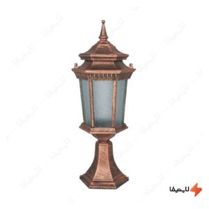 چراغ-سردری-حیاطی-و-پارکی-تکشیدفام-مدل-معبد-رابو-کد-7310C