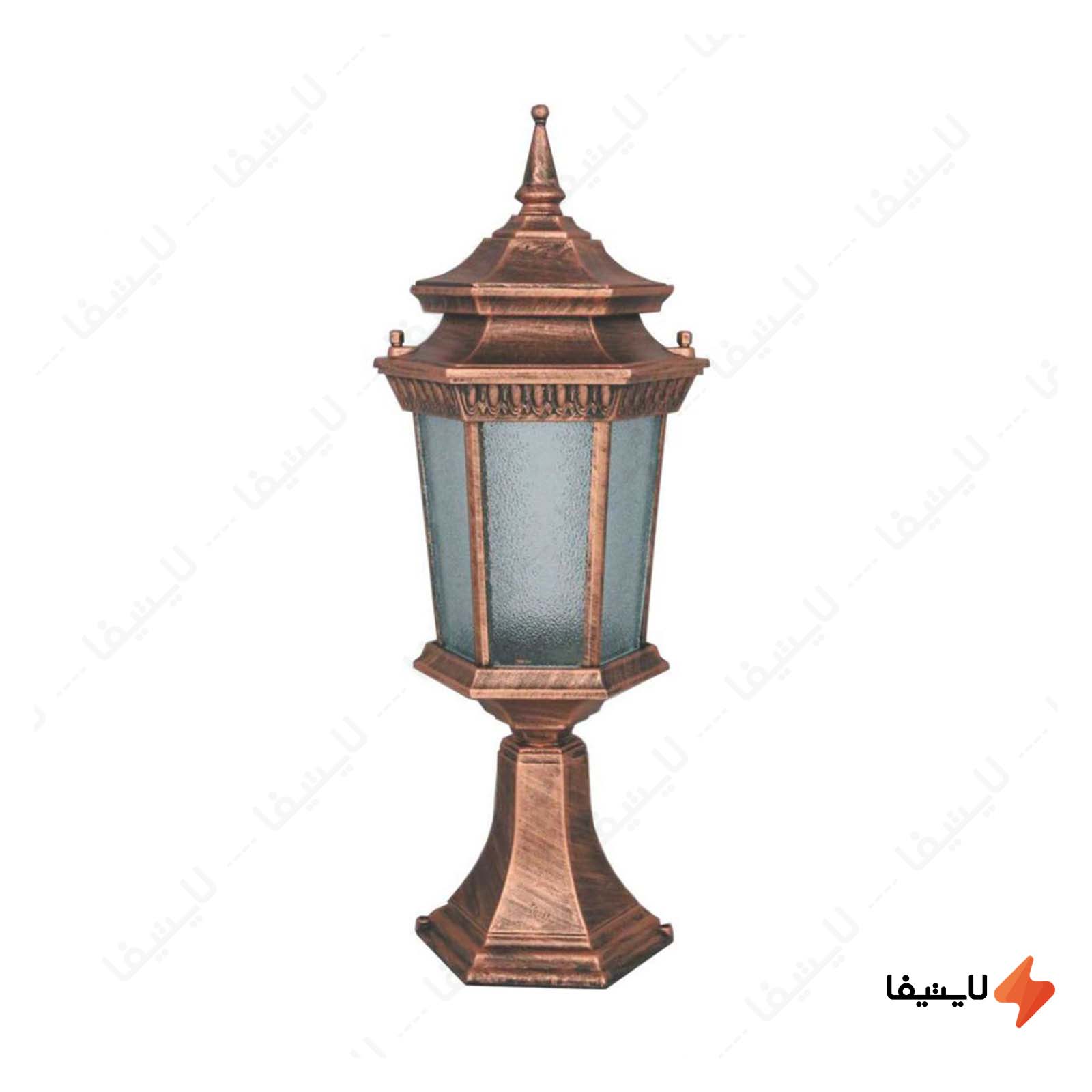 چراغ سردری حیاطی و پارکی تکشیدفام م چراغ-سردری-حیاطی-و-پارکی-تکشیدفام-مدل-معبد-رابو-کد-7310C