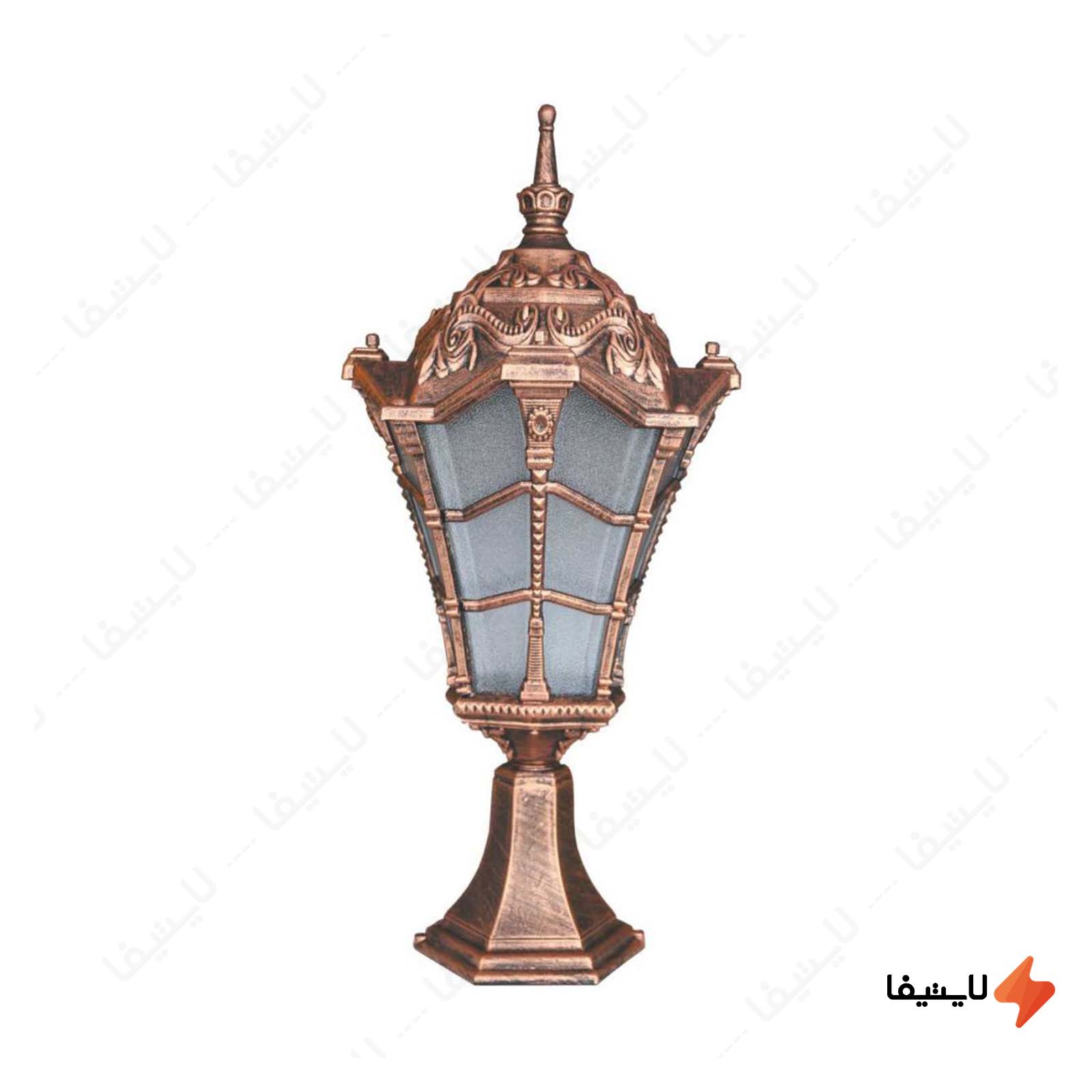 چراغ سردری حیاطی و پارکی تکشیدفام م چراغ-سردری-حیاطی-و-پارکی-تکشیدفام-مدل-وستا-کوچک-کد-8810C