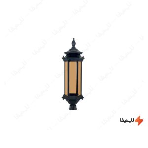 چراغ-سرلوله-پارکی-تکشیدفام-مدل-معبد-سورنا-کد-1410D