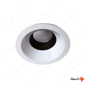 چراغ-سقفی-توکار-10-وات-برش-10-سانتیمتر-مازی-نور-مدل-دانلایت-آرتمیس-گرد