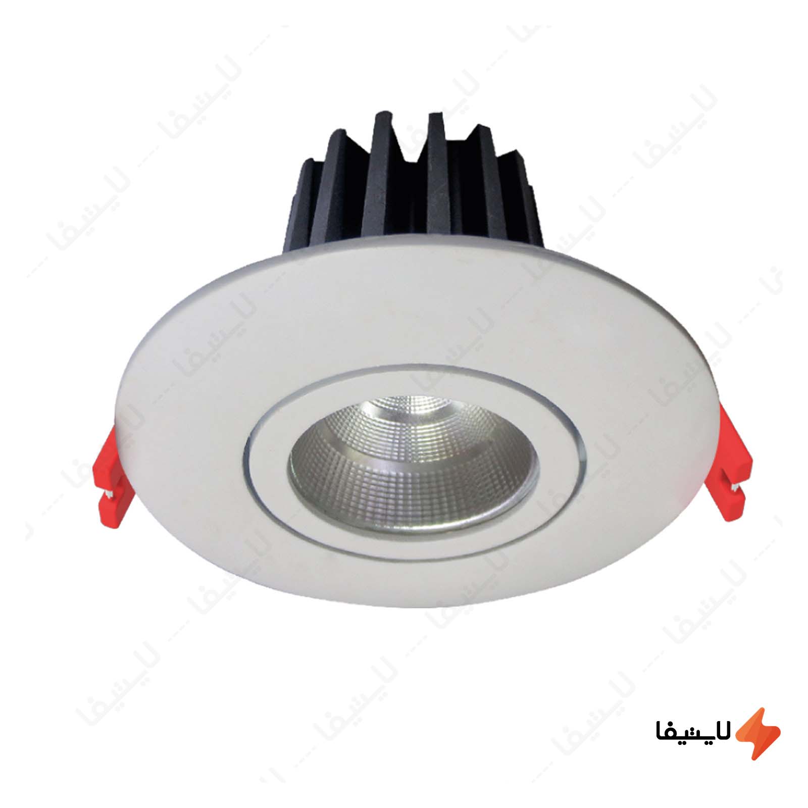 چراغ سقفی توکار 12 وات شعاع مدل SH-AL568- چراغ-سقفی-توکار-12-وات-شعاع-مدل-SH-AL568-12W