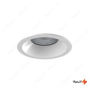 چراغ-سقفی-توکار-14-وات-مازی-نور-مدل-دانلایت-دیانا-با-دهانه-12-سانتی‌متری