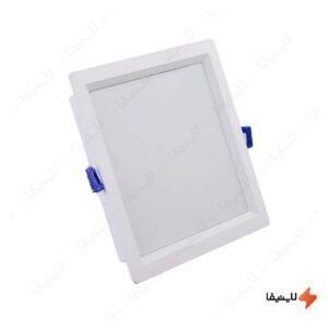 چراغ-سقفی-توکار-16-وات-تولید-نور-مدل-مونلایت-مربع-کد-TLR83BP018