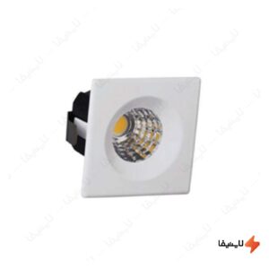 چراغ-سقفی-توکار-3-وات-COB-تولید-نور-مدل-سان-لایت-کد-TLR71CS003