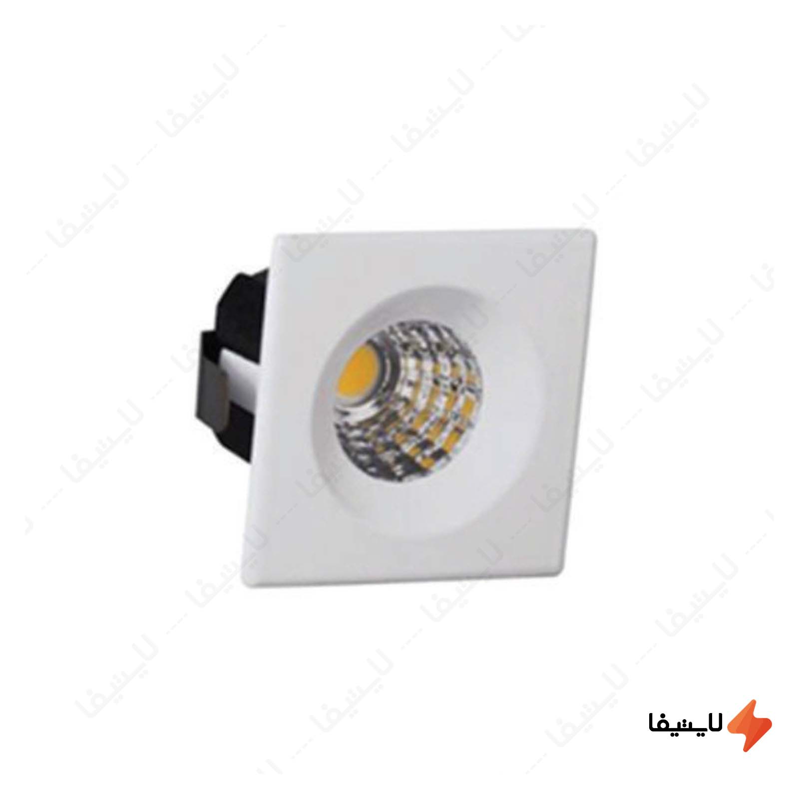 چراغ سقفی توکار 3 وات COB تولید نور مد چراغ-سقفی-توکار-3-وات-COB-تولید-نور-مدل-سان-لایت-کد-TLR71CS003