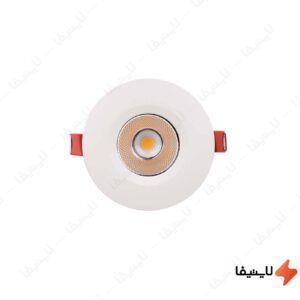 چراغ-سقفی-توکار-8-وات-شعاع-مدل-SH-8507-8W