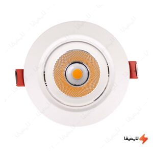 چراغ-سقفی-توکار-8-وات-شعاع-مدل-SH-8507B-8W