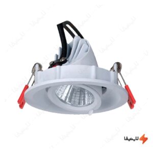 چراغ-سقفی-توکار-8-وات-شعاع-مدل-SH-AL930-8W