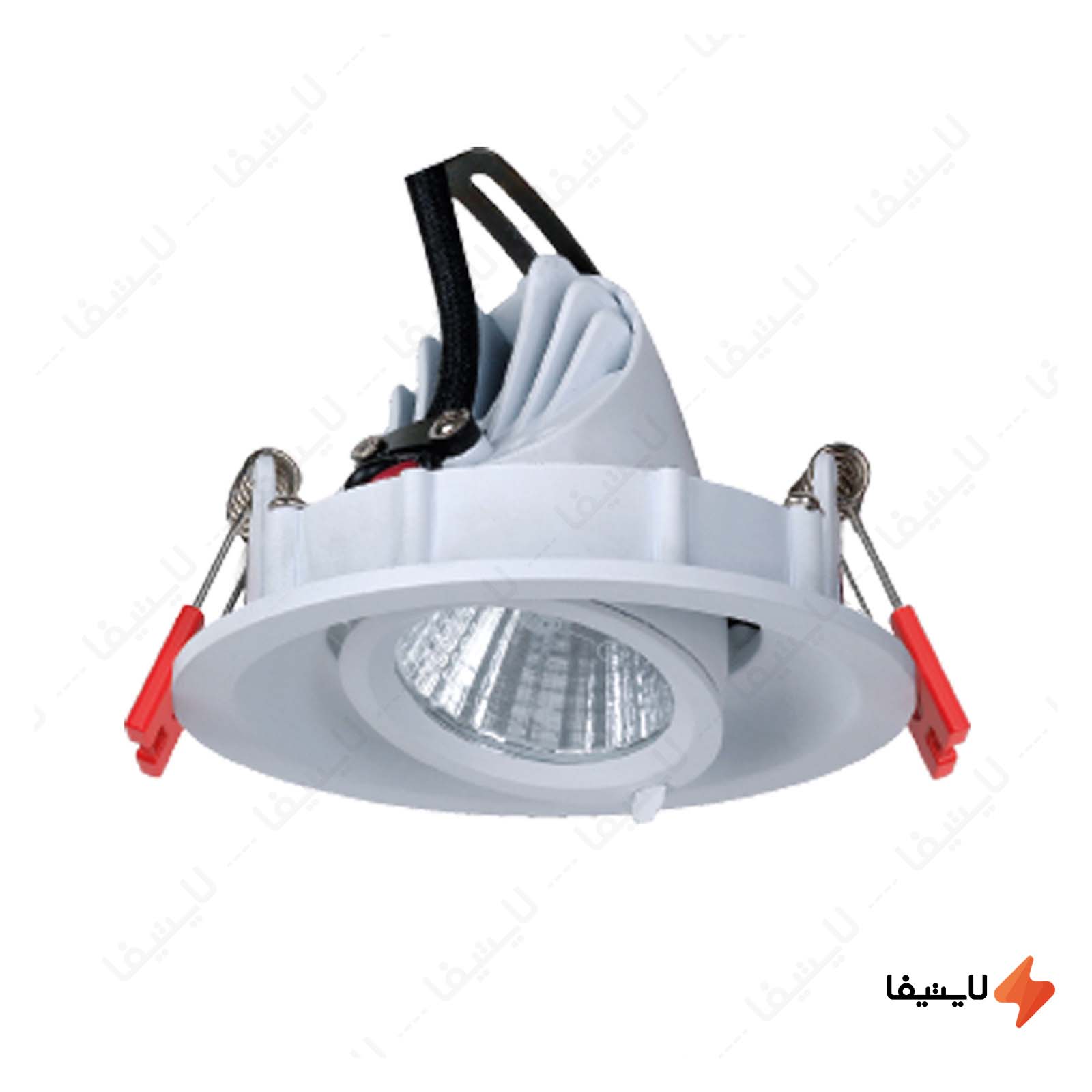 چراغ سقفی توکار 8 وات شعاع مدل SH-AL930-8 چراغ-سقفی-توکار-8-وات-شعاع-مدل-SH-AL930-8W