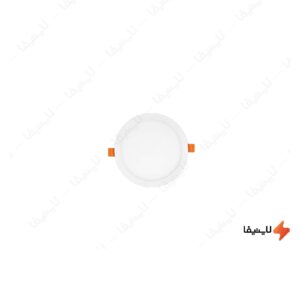 چراغ-سقفی-دایره‌ای-توکار-12-وات-پارس-شعاع-توس-مدل-اسلیم