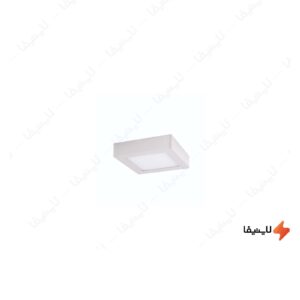 چراغ-سقفی-روکار-12-وات-مربع-شعاع-پارس-مدل-SP-MZ6174-S-12W