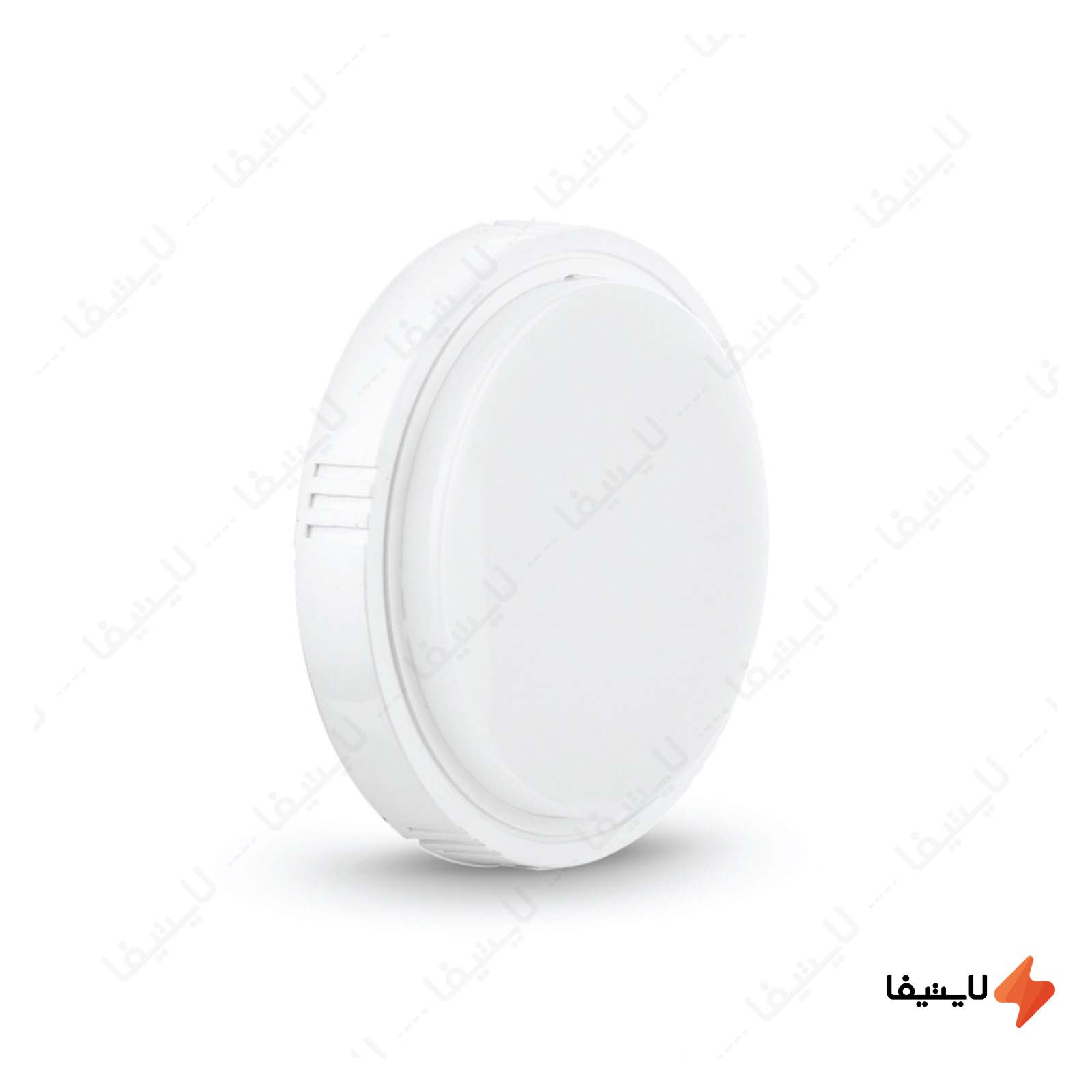 چراغ سقفی روکار 15 وات اضطراری با سن چراغ-سقفی-روکار-15-وات-اضطراری-با-سنسور-مایکروویو-آلتون-رای-مدل-مروارید-AL-DM25