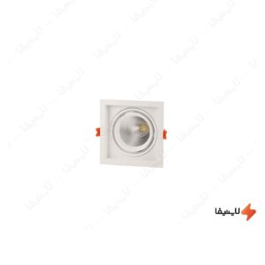 چراغ-سقفی-مربع-30-وات-COB-متحرک-سان-لوکس-مدل-G1X301