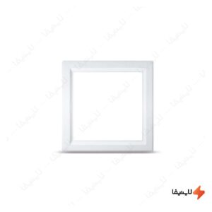 چراغ-سقفی-مربع-توکار-6-وات-برش-8-در-8-آلتون-رای-مدل-زمرد-AL-DZ31