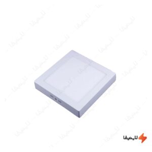 چراغ-سقفی-پنل-روکار-6-وات-مربعی-1111-یکتا-افروز