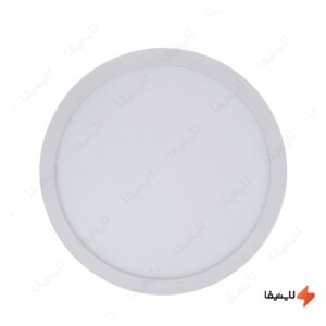 چراغ-سقفی-پنلی-گرد-روکار-48-وات-قطر-30-سانتی‌متر-یکتا-افروز