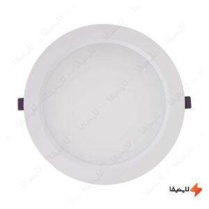 چراغ-سقفی-گرد-توکار-12-وات-افراتاب-مدل-ونوس-AF-SDA-12W
