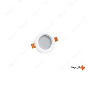 چراغ-سقفی-گرد-توکار-7-وات-LED-مدل-آرامیس-پارس-شعاع-توس-برش-7