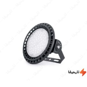 چراغ-صنعتی-لنزدار-50-وات-آذر-طیف-سری-بتا-براکت