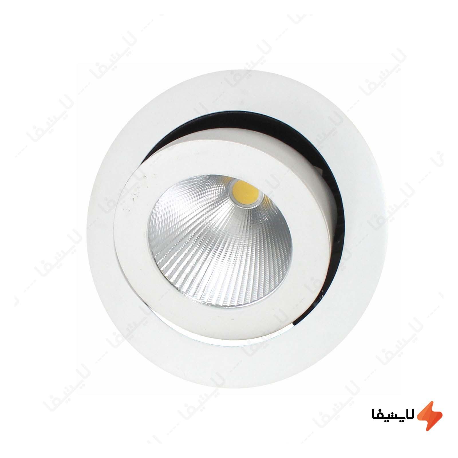 چراغ فکی توکار 30 وات COB برش 14.5 فاین ا چراغ-فکی-توکار-30-وات-COB-برش-14
