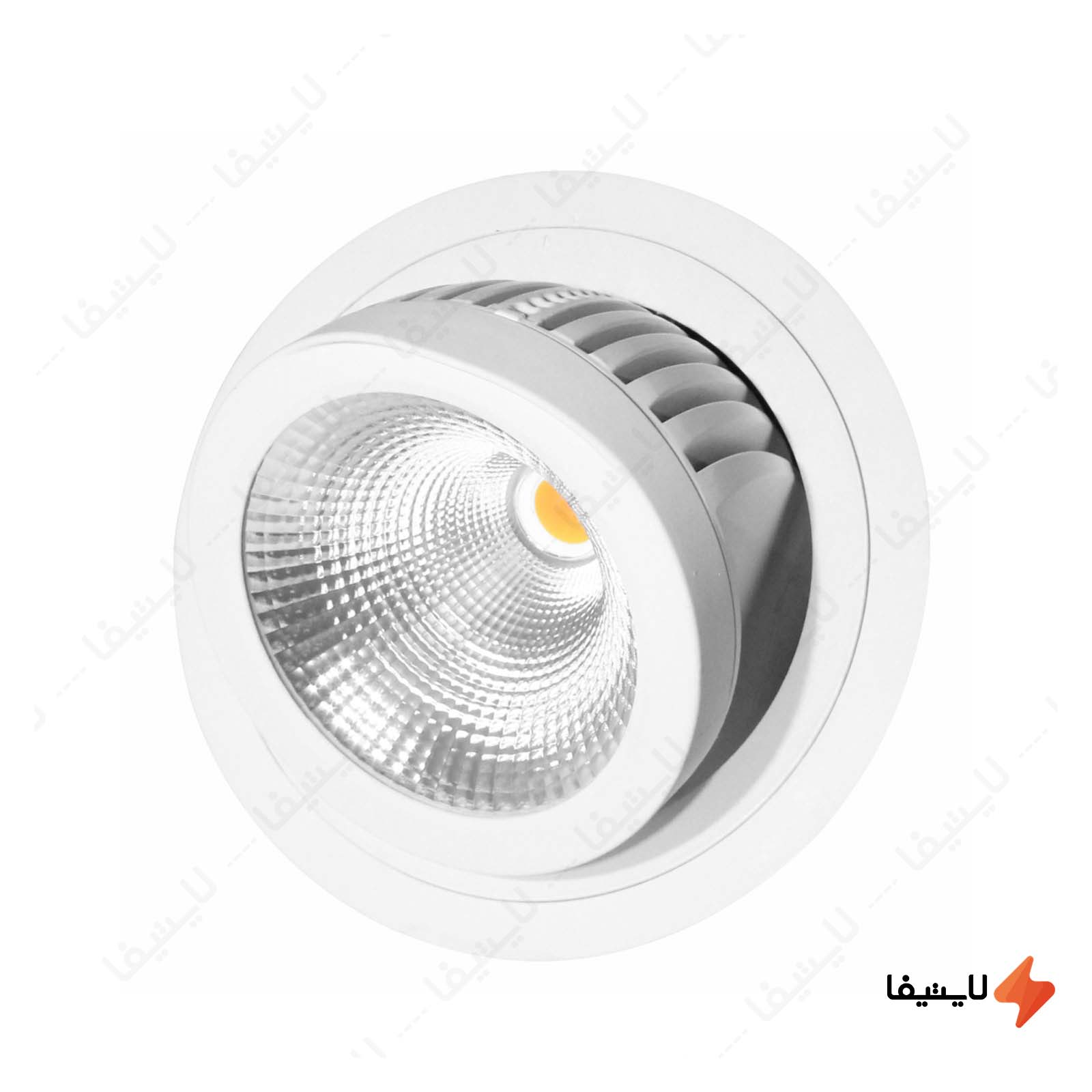 چراغ فکی توکار 45 وات COB برش 17 فاین ال چراغ-فکی-توکار-45-وات-COB-برش-17-فاین-الکتریک-مدل-FEC-318