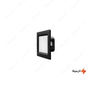 چراغ-مربع-توکار-12-وات-1010-آلتون-رای-بدنه-مشکی-مدل-زمرد-AL-DZ42