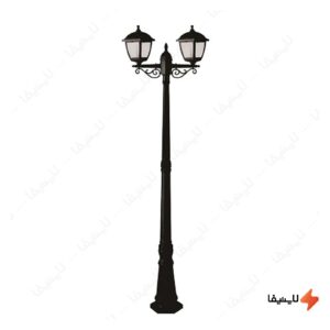 چراغ-پارکی-2-شعله-سرپیچ-E27-فاین-الکتریک-FEC-4616