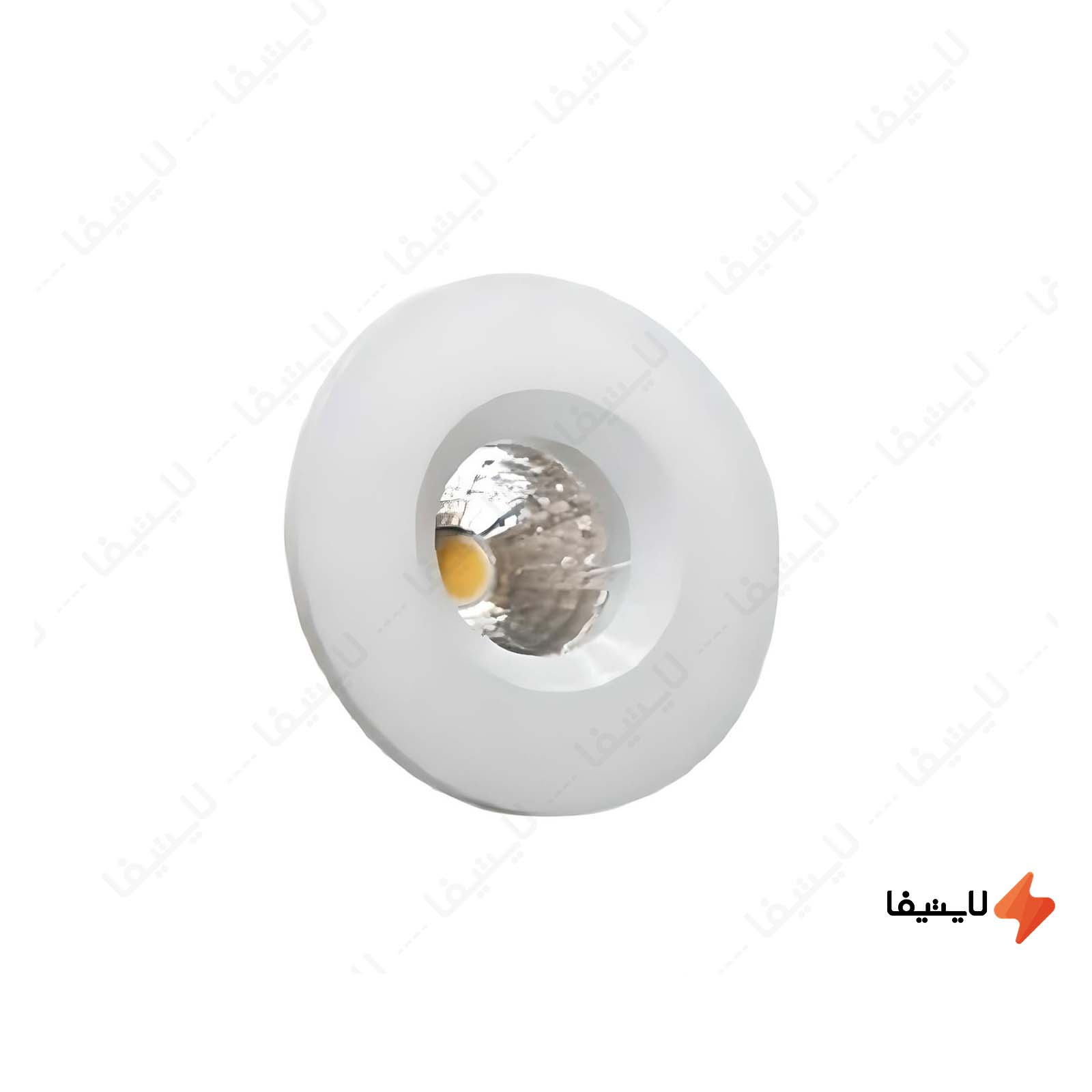 چراغ چشمی 3 وات توکار گرد سان لوکس م چراغ-چشمی-3-وات-توکار-گرد-سان-لوکس-مدل-SL3R