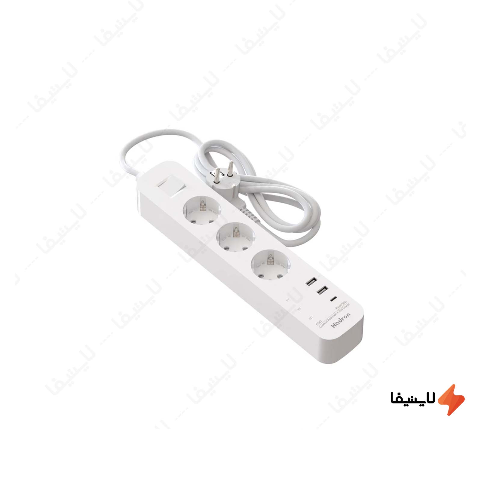 چندراهی-برق-3-خانه-ارت-دار-مجهز-به-شارژر-30-وات-هادرون-کد-p343@LIGHTIFA.jpg چندراهی-برق-3-خانه-ارت-دار-مجهز-به-شارژر-30-وات-هادرون-کد-p343
